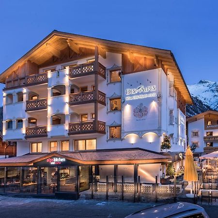 Hotel Des Alpes Samnaun Bagian luar foto