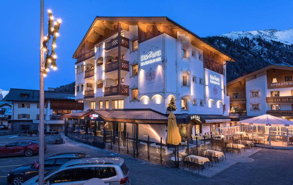 Hotel Des Alpes Samnaun Bagian luar foto